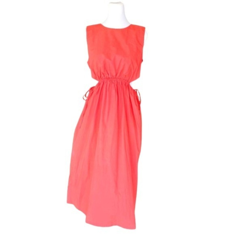 Rails Yvette Cinched Waist Dress in Spiced Coral